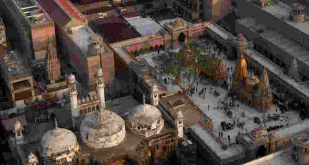 SC redirects Gyanvapi plea to Allahabad HC; Mosque admin urges Muslims to close shops. Gyanvapi Mosque in Varanasi, Uttar Pradesh.