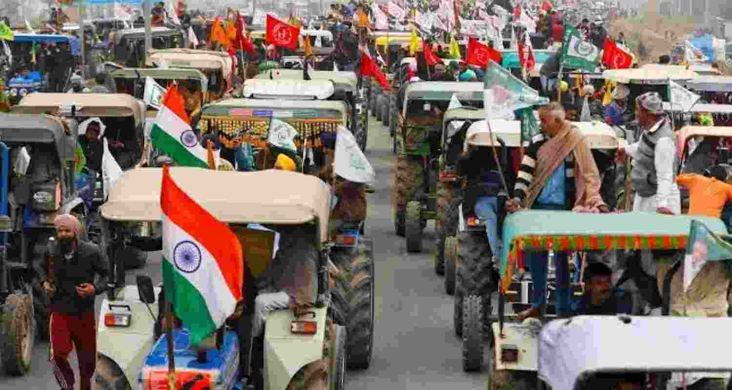 Haryana farmers plan Feb 23-25 Mahapadav at CM Nayab Singh Saini’s residence in Kurukshetra, opposing India-US trade deal.