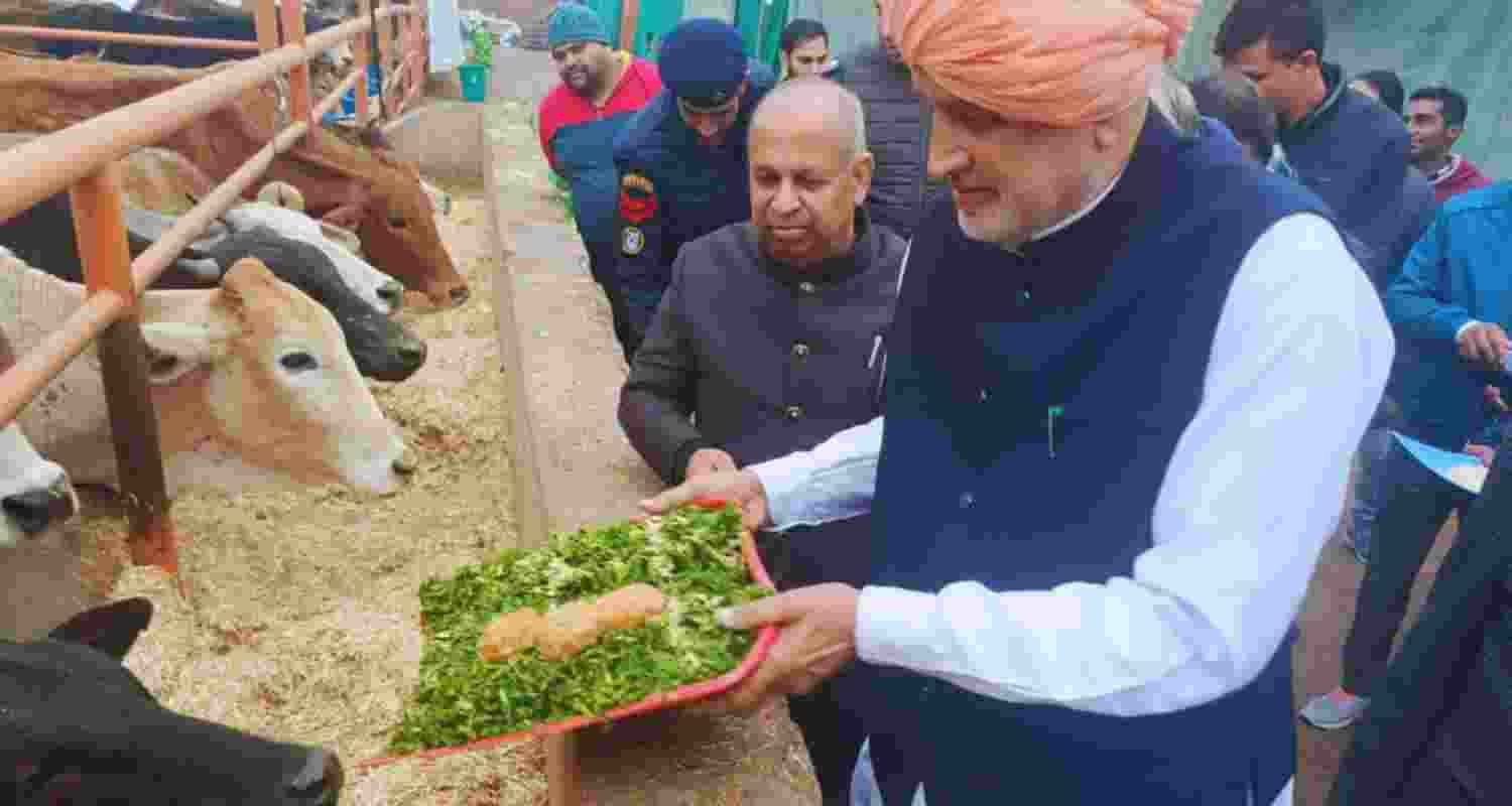Haryana Agriculture Minister Shyam Singh Rana. 