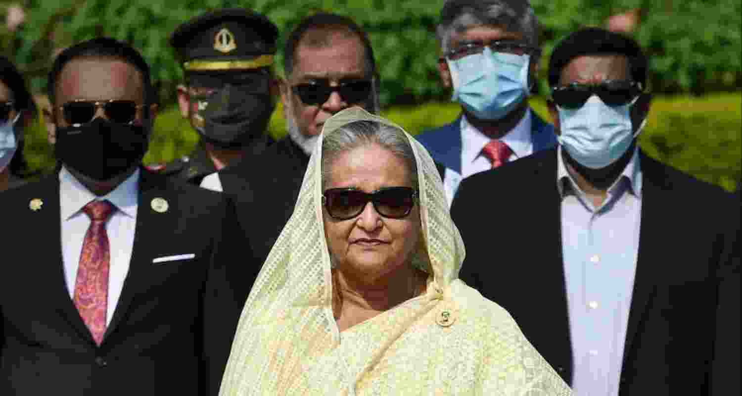 Bangladesh Prime Minister Sheikh Hasina.
