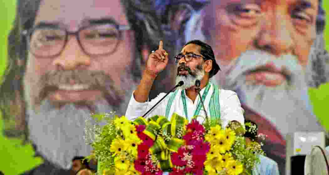 File photo of Jharkhand CM Hemant Soren.