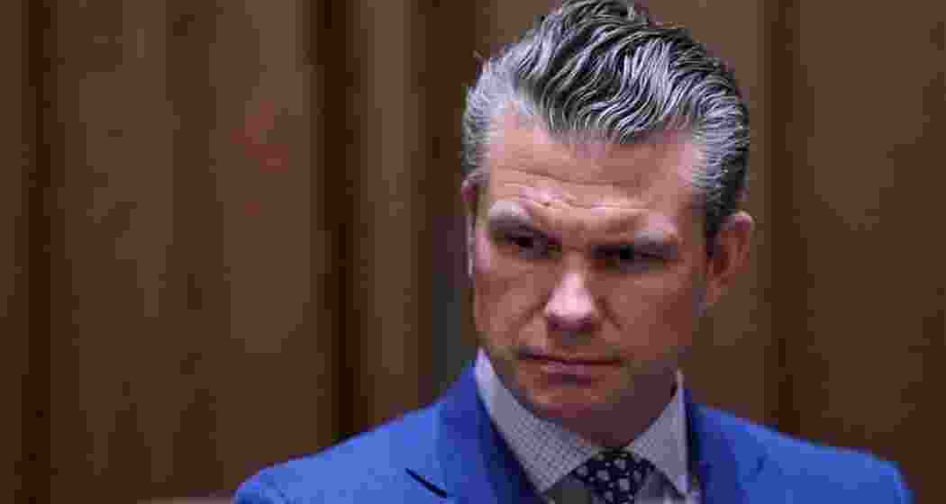 United States Defence Secretary Pete Hegseth. (File photo)