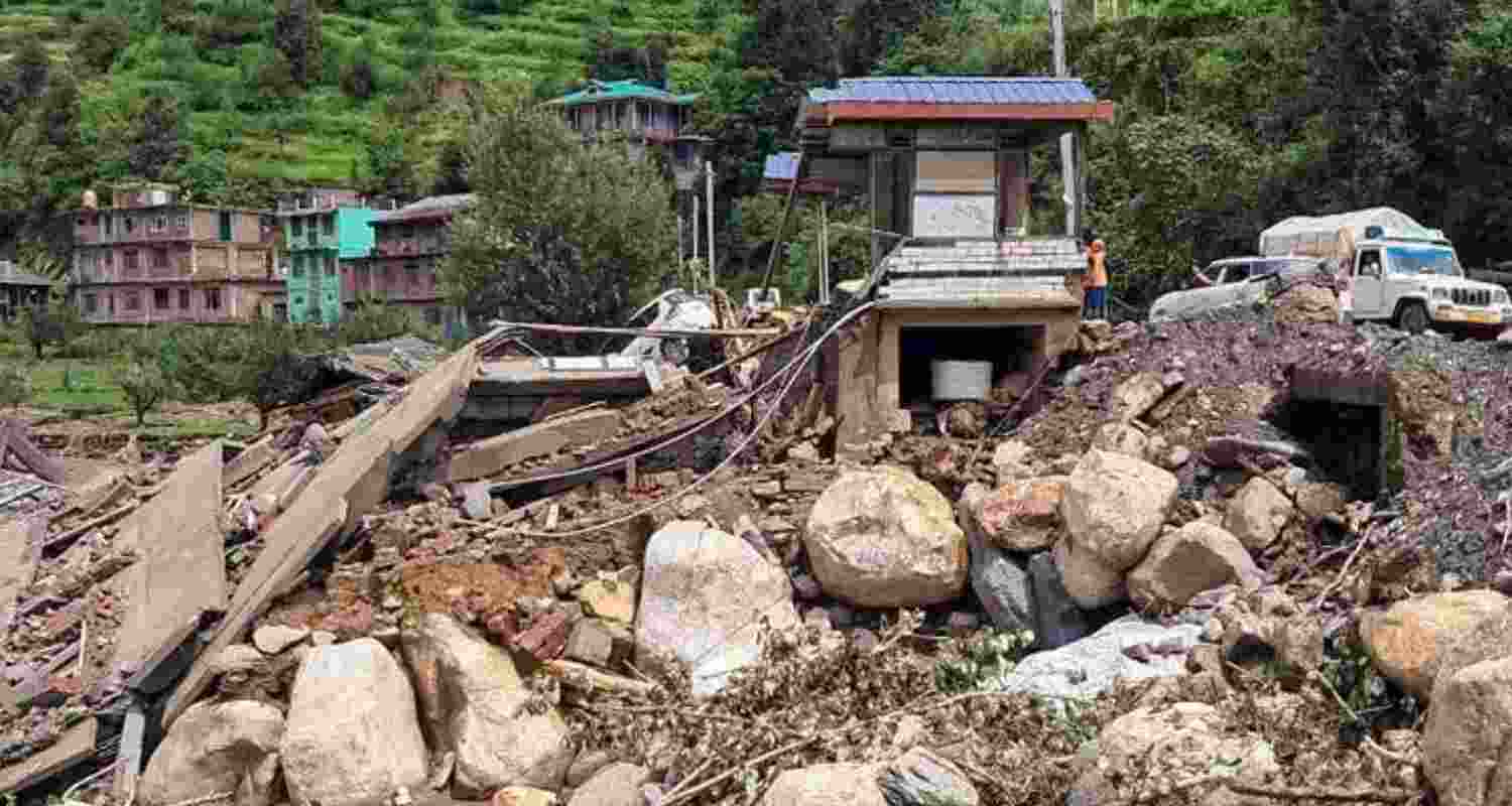 Himachal suffers losses of over ₹1500 crore this monsoon season