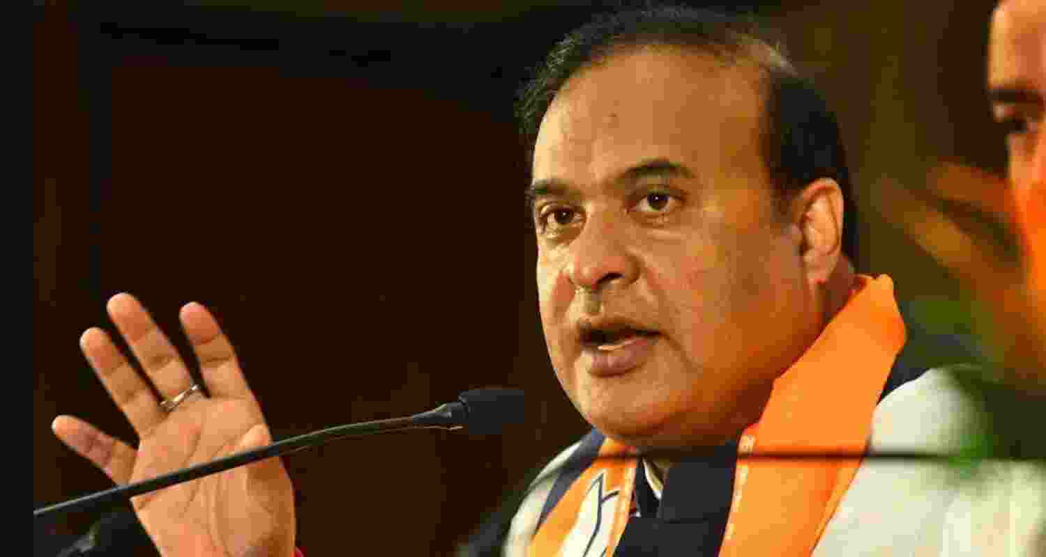 Himanta Biswa Sarma said the Brahmaputra swells after entering India because of torrential monsoon rainfall.