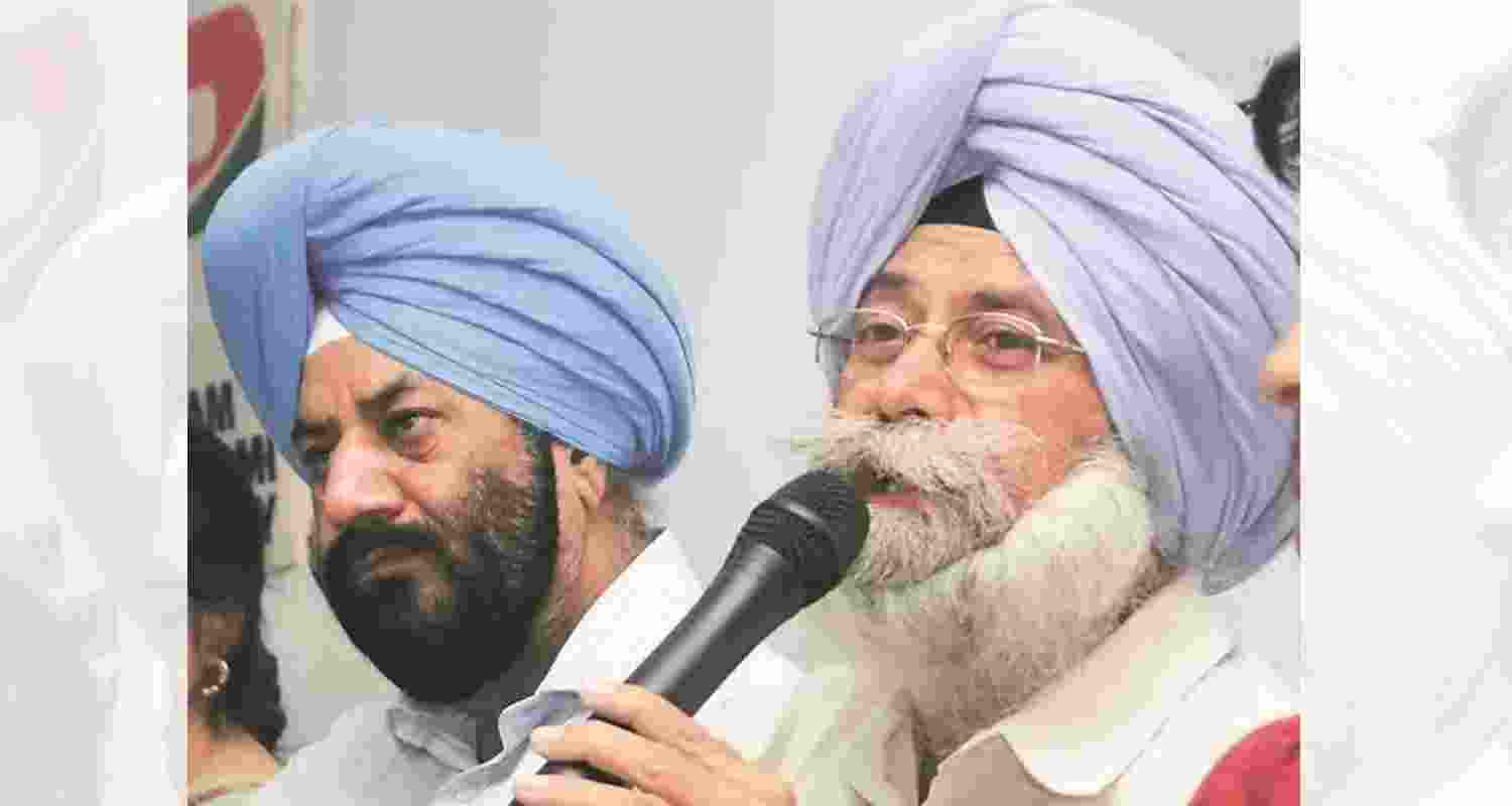 A representative image of Harvinder Singh Phoolka.