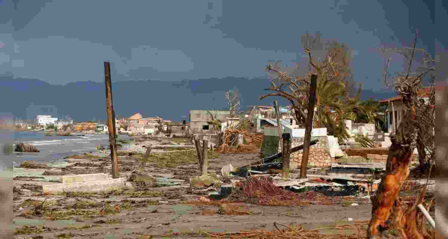 The deaths from Hurricane Melissa rose Thursday to nearly 50 people, officials said, after the ferocious storm devastated Caribbean islands and was bearing down on Bermuda.