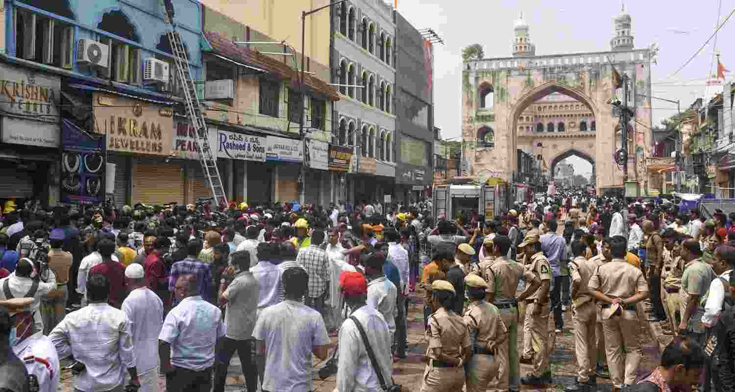 A massive fire that broke out near Gulzar House in Hyderabad’s Old City, close to the iconic Charminar, claimed the lives of 17 people, including eight children, in the early hours on Sunday.