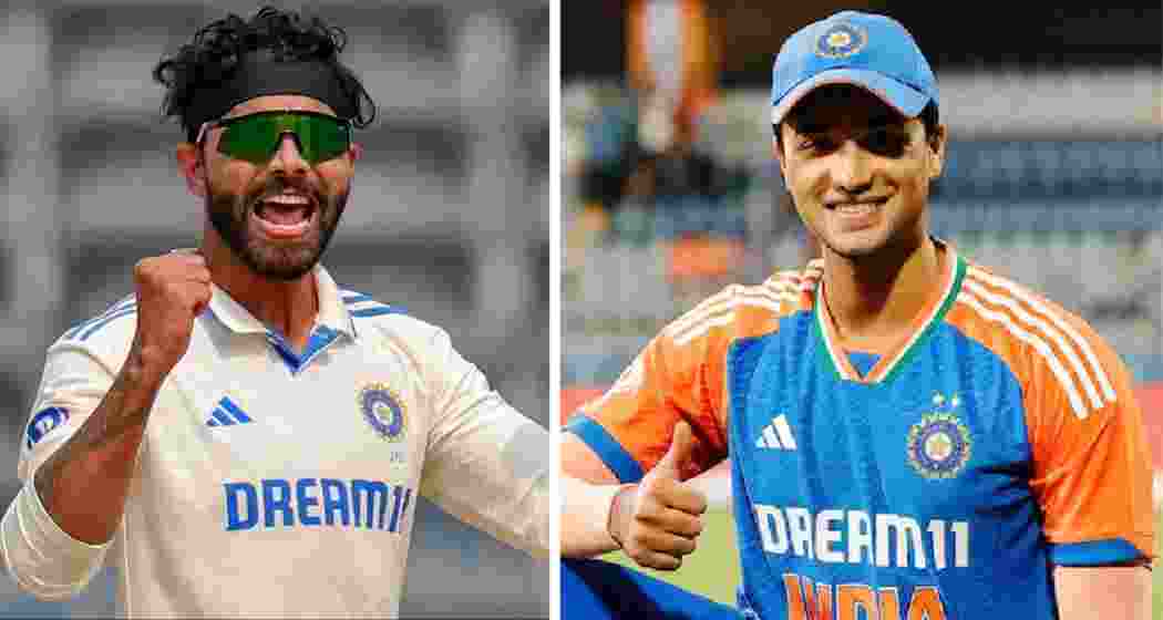 Ravindra Jadeja and Abhishek Sharma.