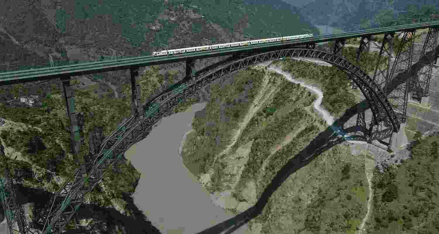 Iconic Chenab Bridge 