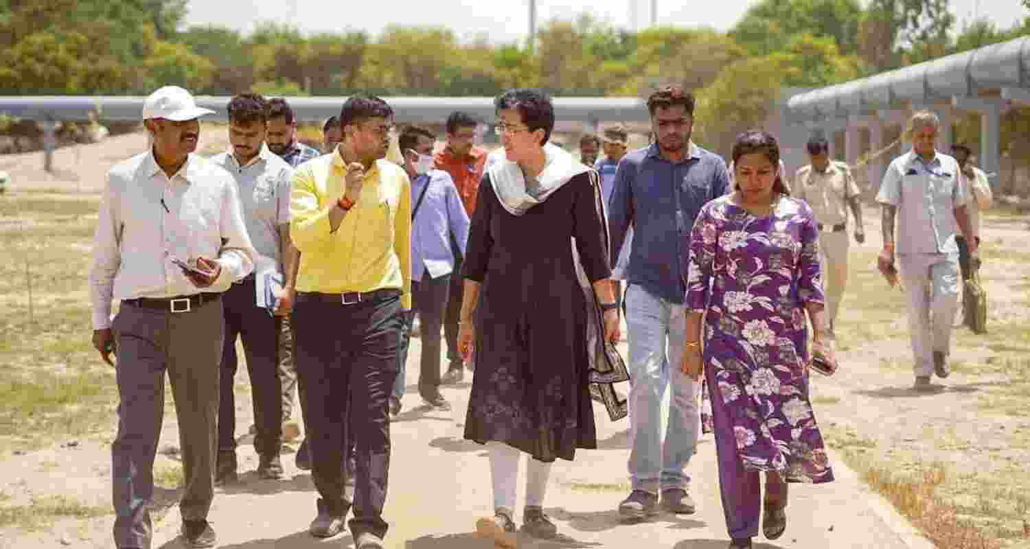 AAP's Delhi Minister Atishi urges Delhi Police to Protect Water Pipelines.