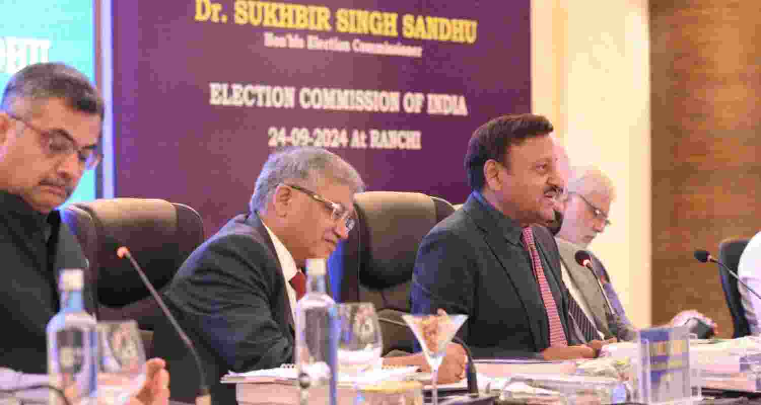 ECI Holds Key Meetings Ahead Of Jharkhand Assembly Elections.