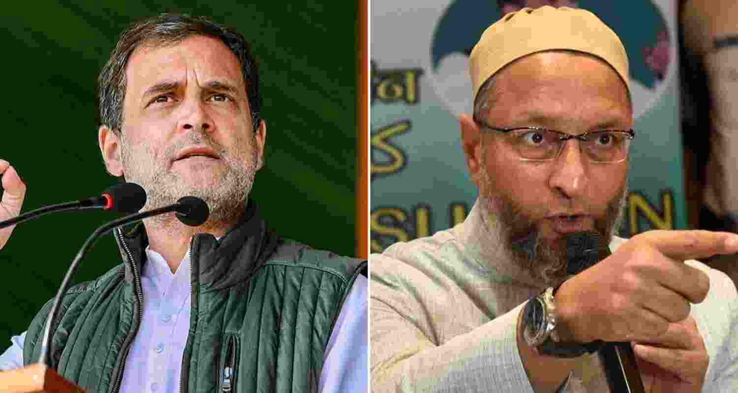 Owaisi Criticises Congress For Missing Anti Incumbency Wave And Losing Haryana Elections.
