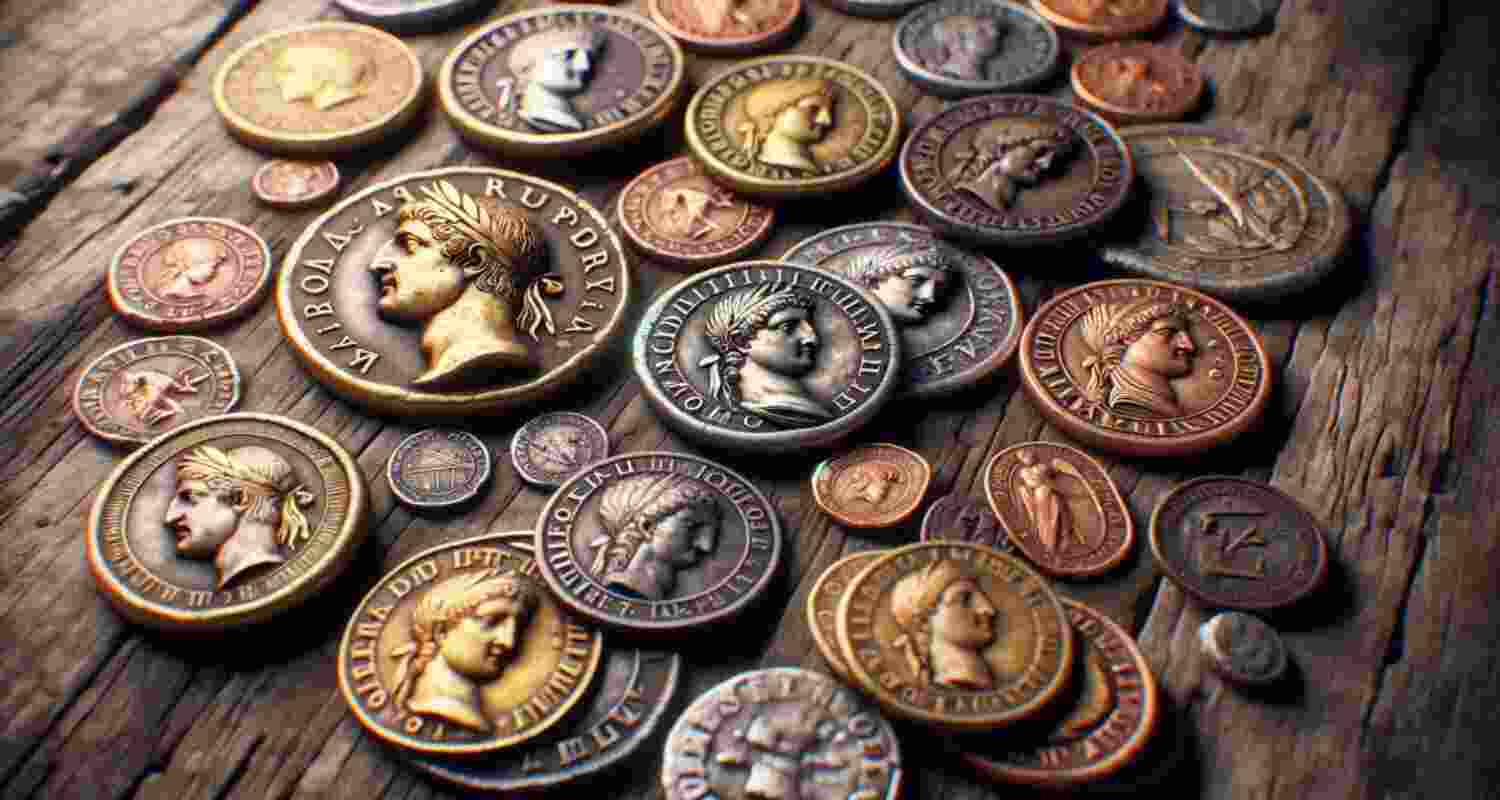 Two Suspects Caught With Ancient Roman Coins In Egypt. Image For Representative Use Only.