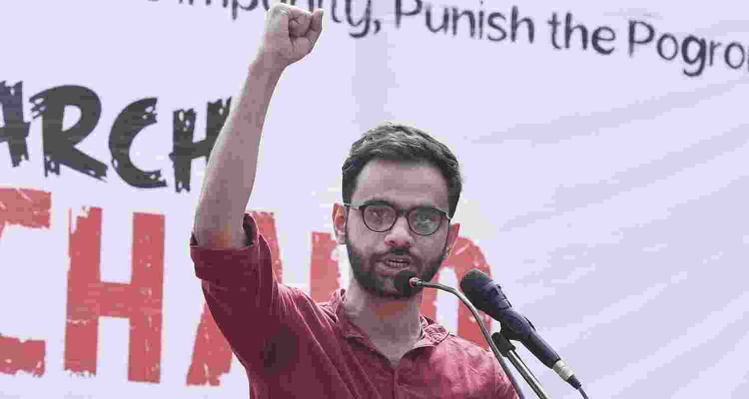 Delhi Court to Decide Umar Khalid's Bail Tomorrow in UAPA Case. Image X.