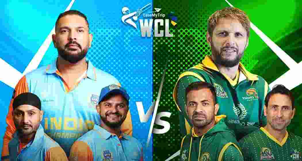 Indian and Pakistani legends were set to face off in the WCL at Edgbaston on Sunday