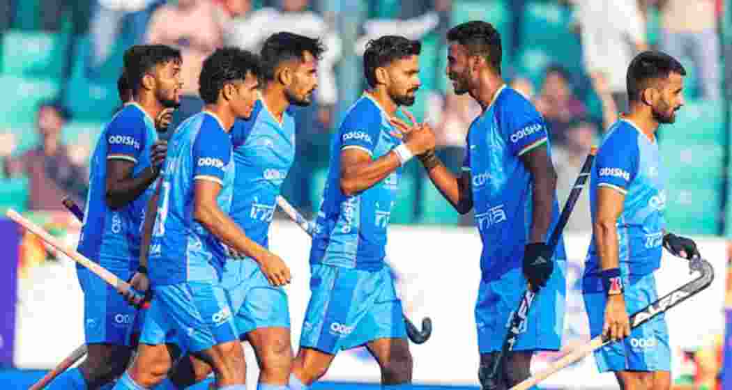 File image of the Indian hockey team.