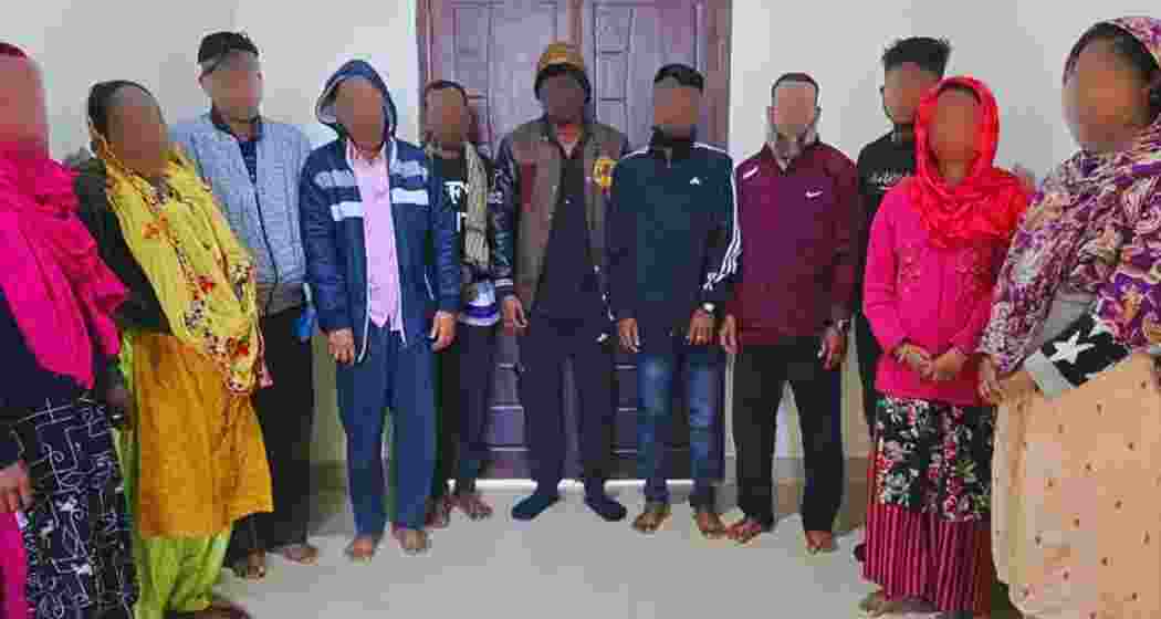 The Bangladeshi infiltrators were arrested by the South Salmara-Mankachar Police during an operation.