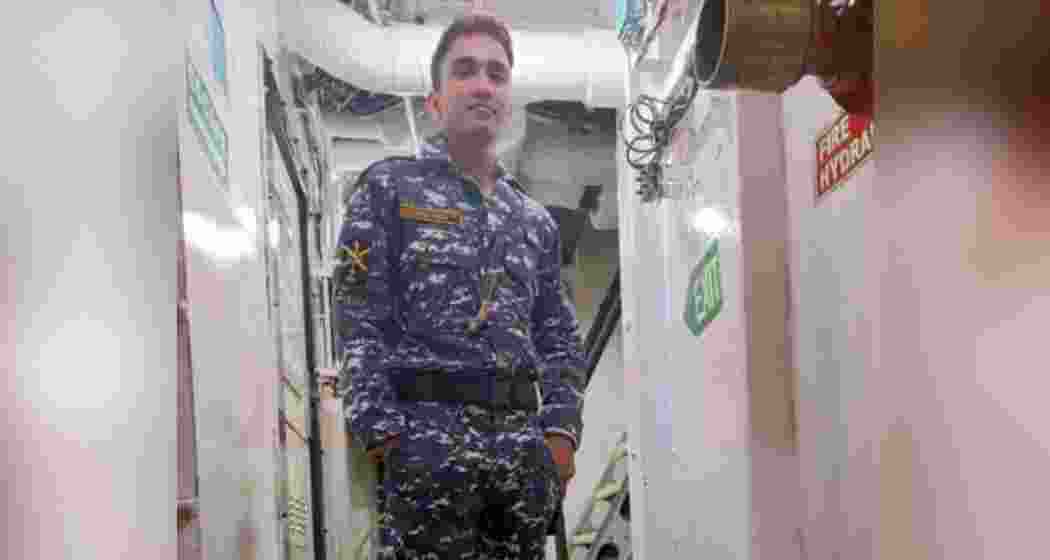 A file picture of INS Brahmaputra Seaman Sitendra Singh.