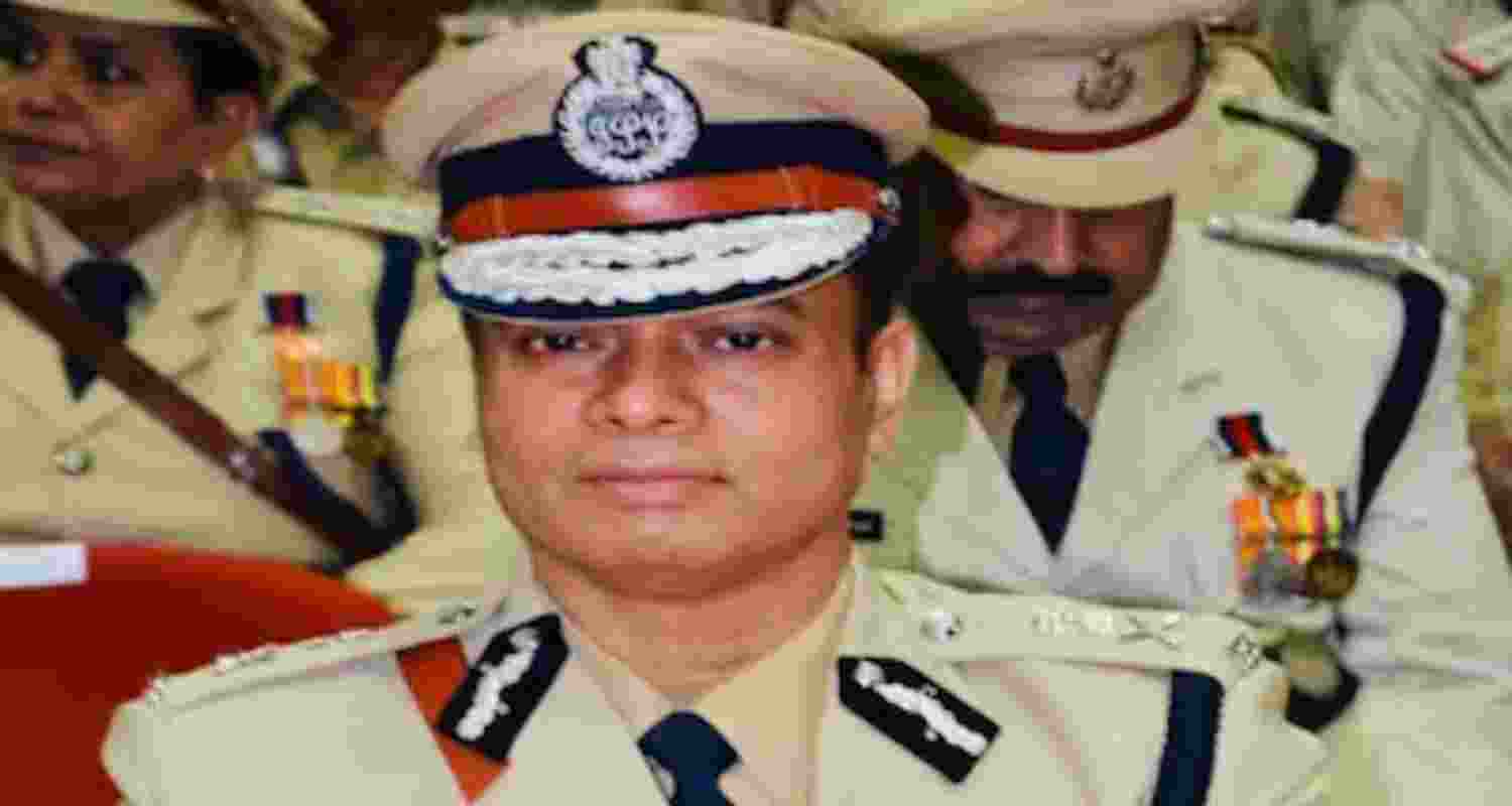 IPS officer Om Parkash Singh.