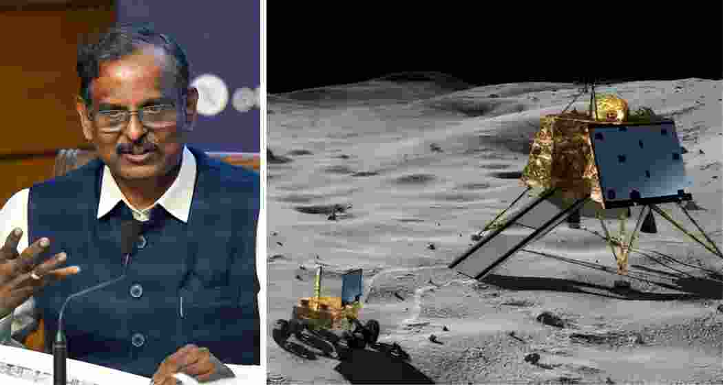 ISRO Chairman V Narayanan. ISRO Chairman V Narayanan.