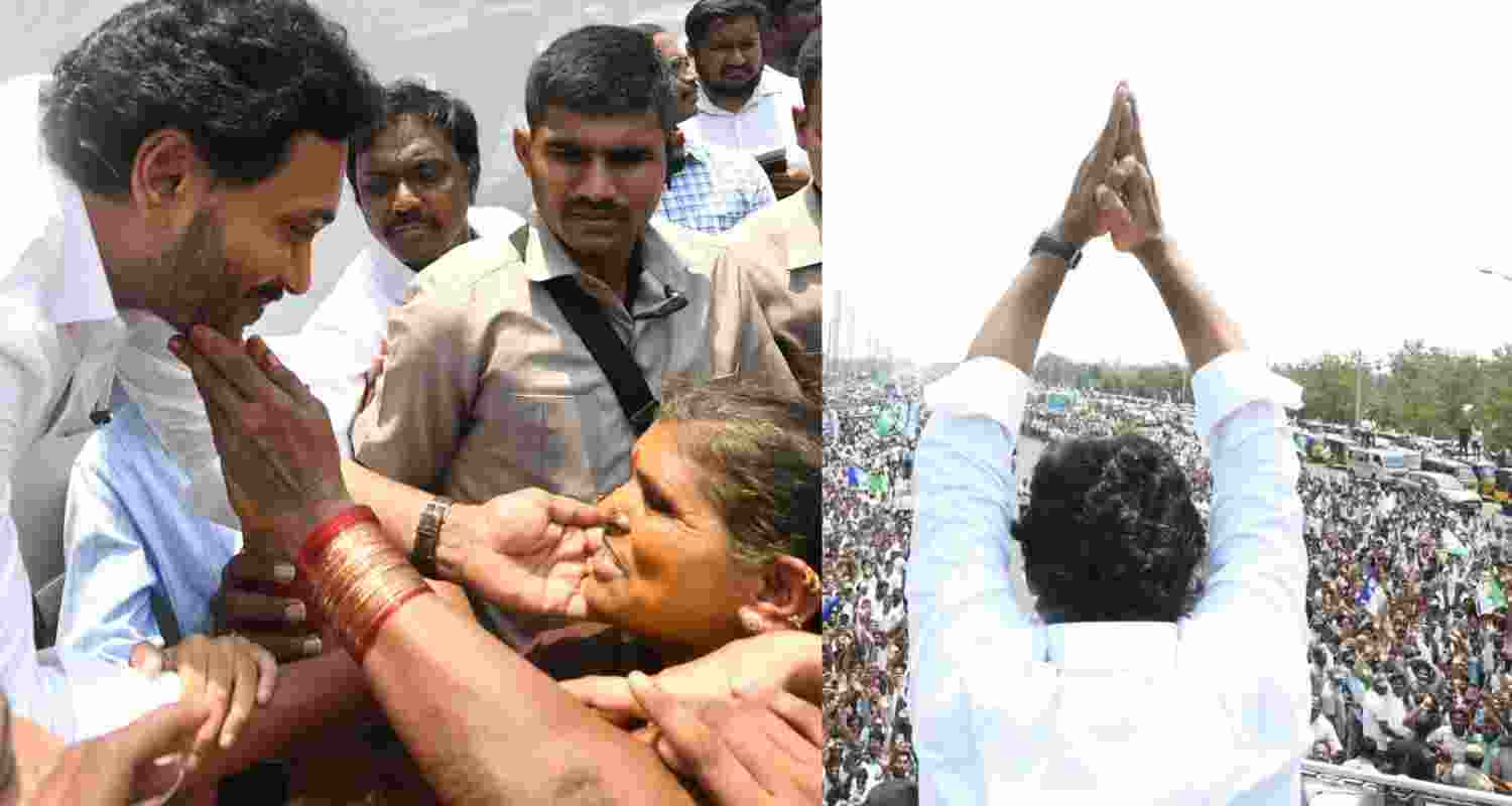 Andhra CM Jagan Mohan Reddy files nomination for Pulivendula seat