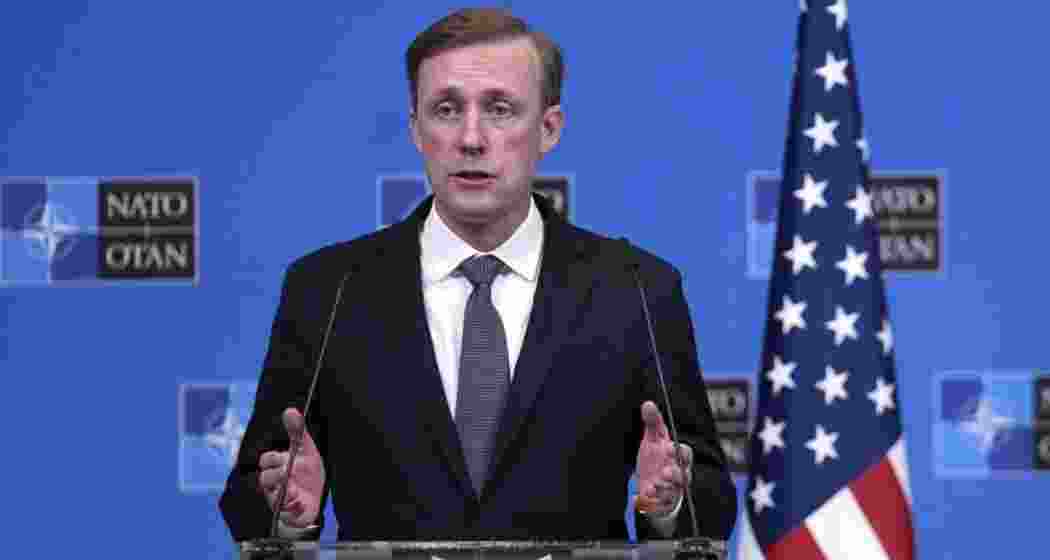 Outgoing US National Security Advisor Jake Sullivan. File photo.