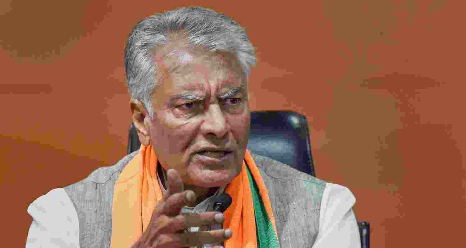 Punjab Bharatiya Janata Party chief Sunil Jakhar - file image. 