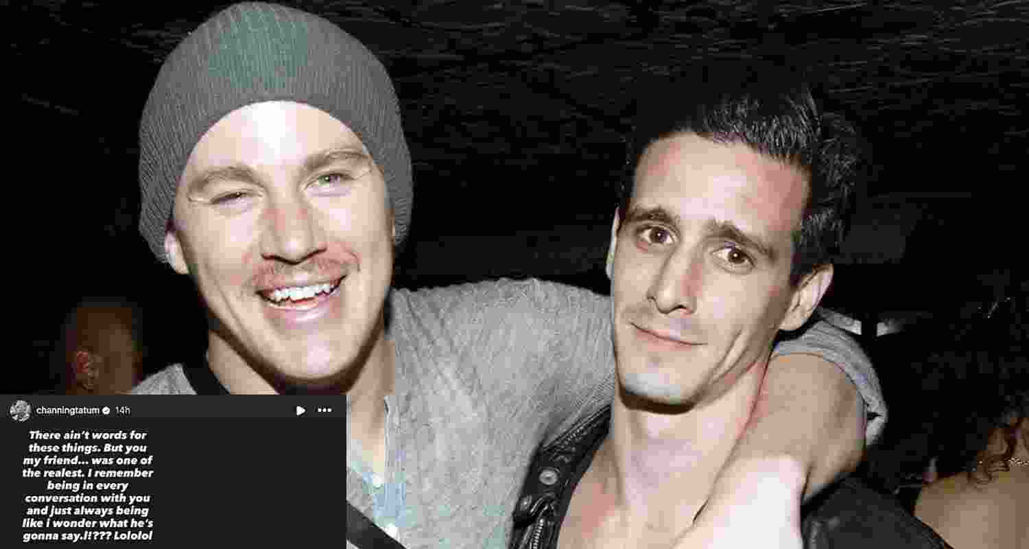 Channing Tatum with James Ransone. 