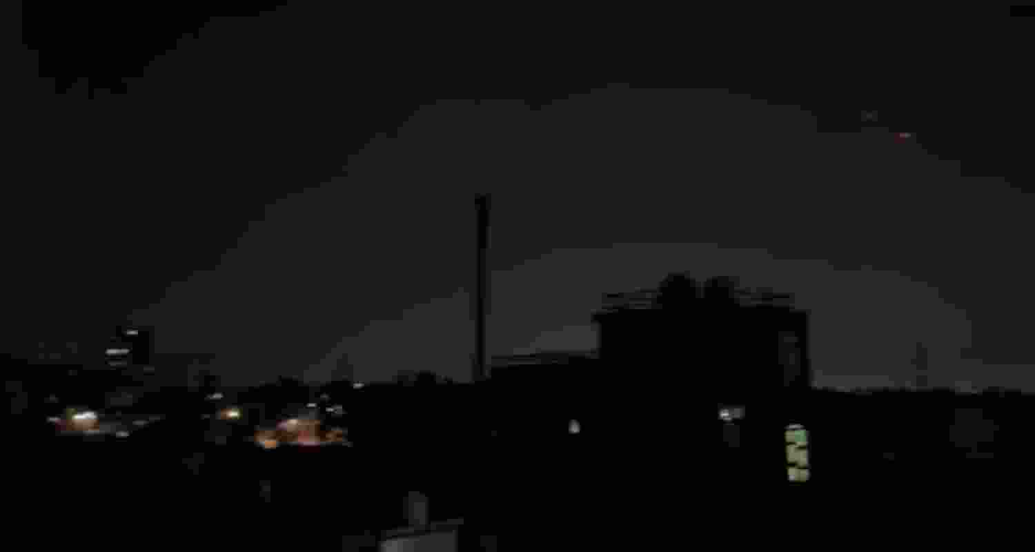 Pak drone hits Jammu airport, defence system blocks 8 missiles