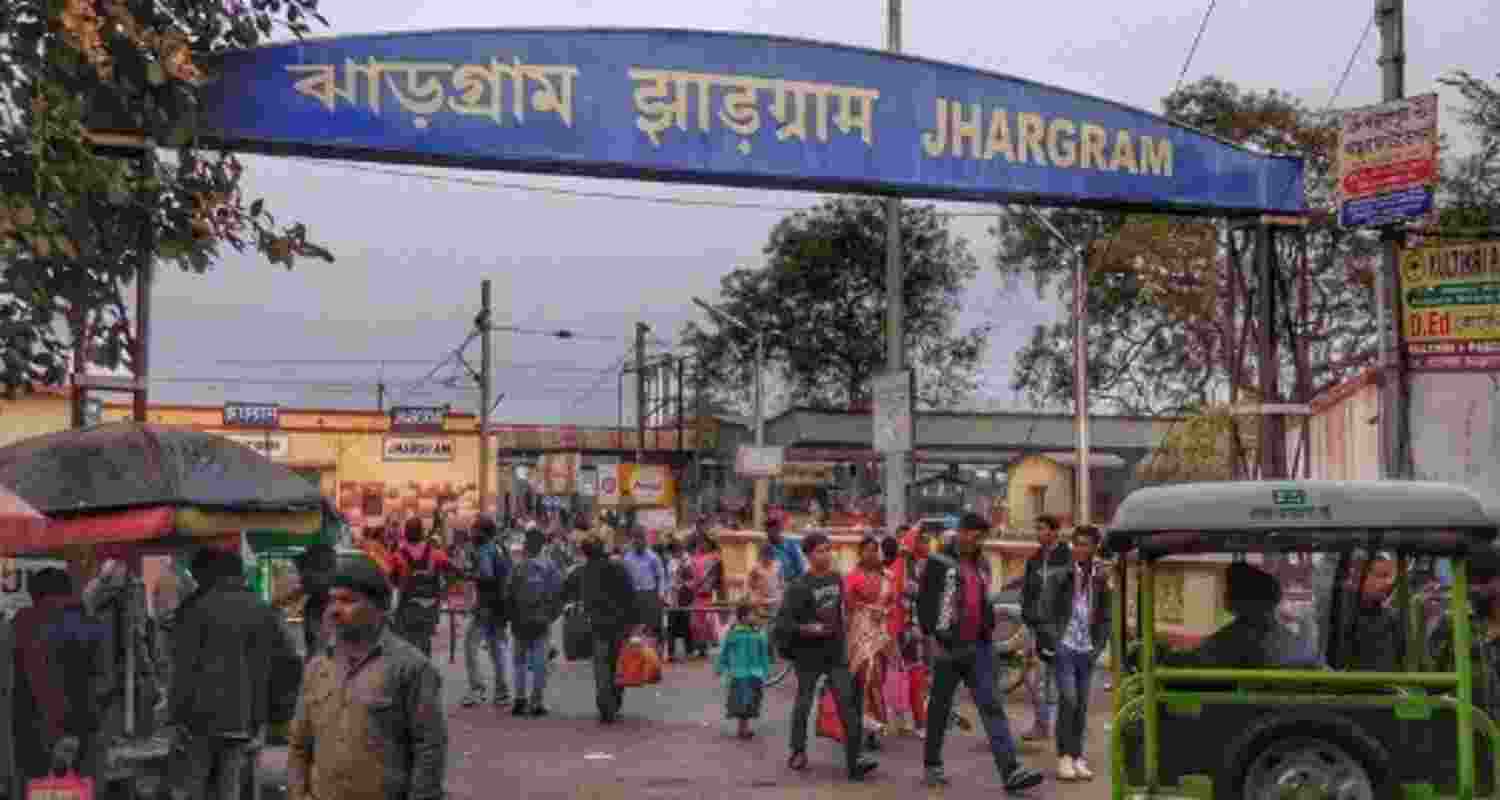 LS polls in Jhargram, West Bengal.