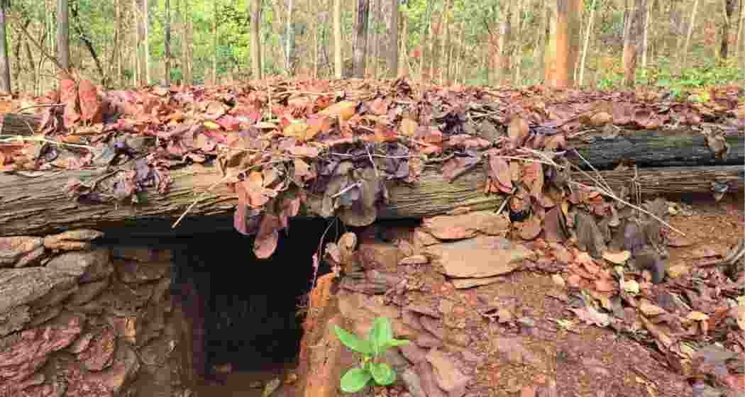 Forces destroy 5 Maoist bunkers in Jharkhand’s Singhbhum