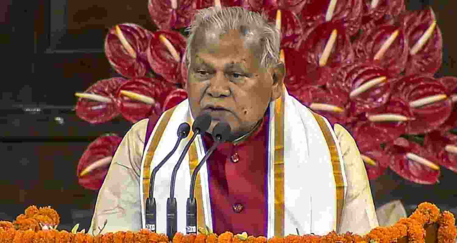 Hindustani Awam Morcha (HAM) chief Jitan Ram Manjhi.