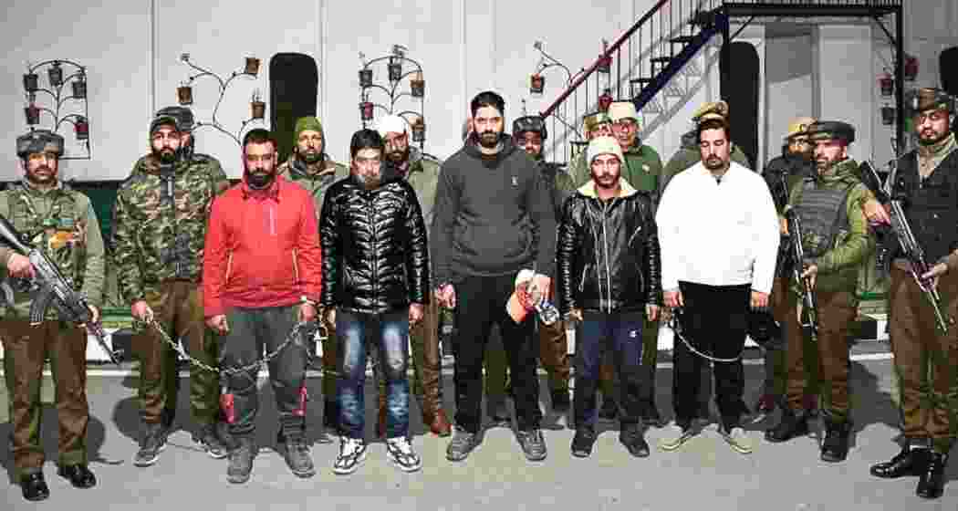6 notorious drug peddlers booked under PIT NDPS Act & sent to district jails across J&K.