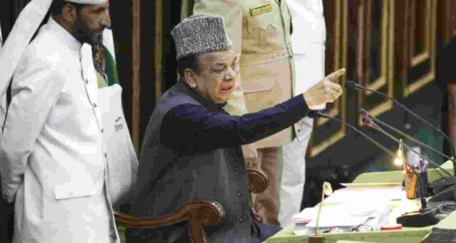 J-K Assembly paralysed for 3rd day over Waqf row, adjourned
