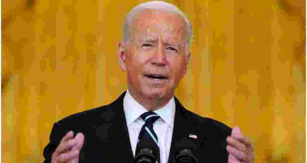 US President Joe Biden. File photo.