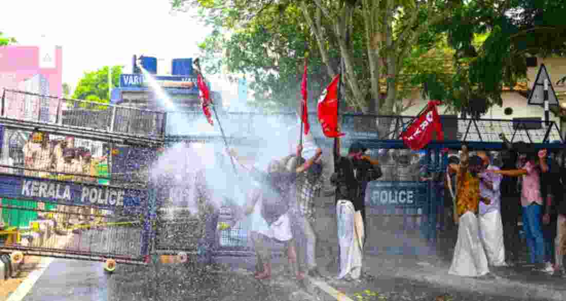 Protests intensify in Kerala demanding Health Min's resignation