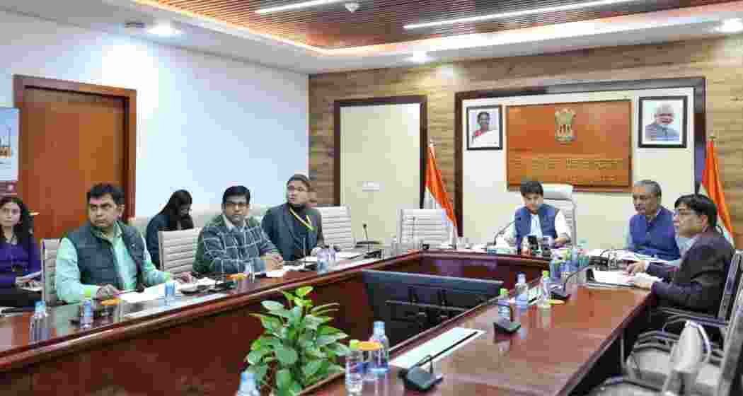 Union Minister Jyotiraditya Scindia and Governor A K Bhalla co-chair the HLTF meeting on sports development in the Northeast, focusing on discipline-specific strategies and high-performance pathways.