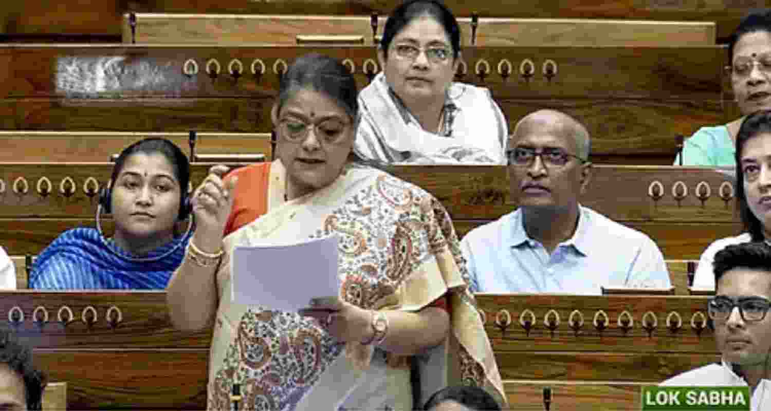 Trinamool Congress' Barasat MP Kakoli Ghosh Dastidar.