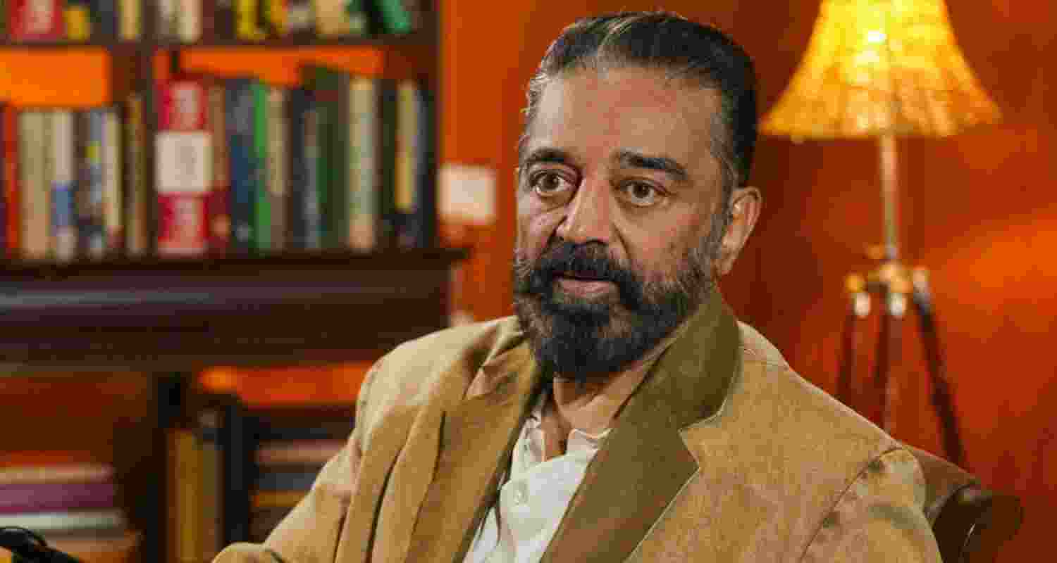 Actor-politician Kamal Haasan. Actor-politician Kamal Haasan.