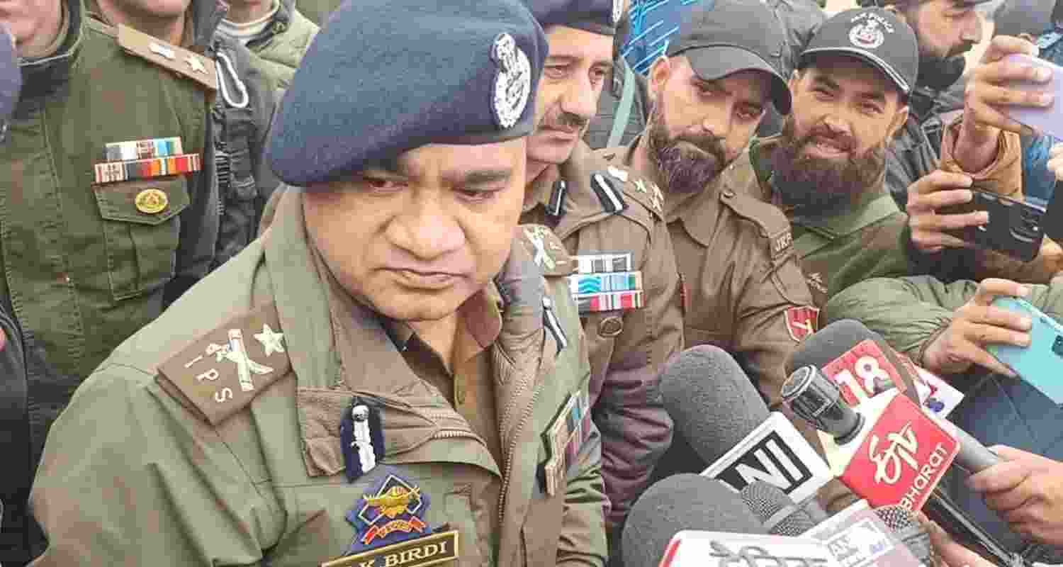 Kashmir Police chief V K Birdi