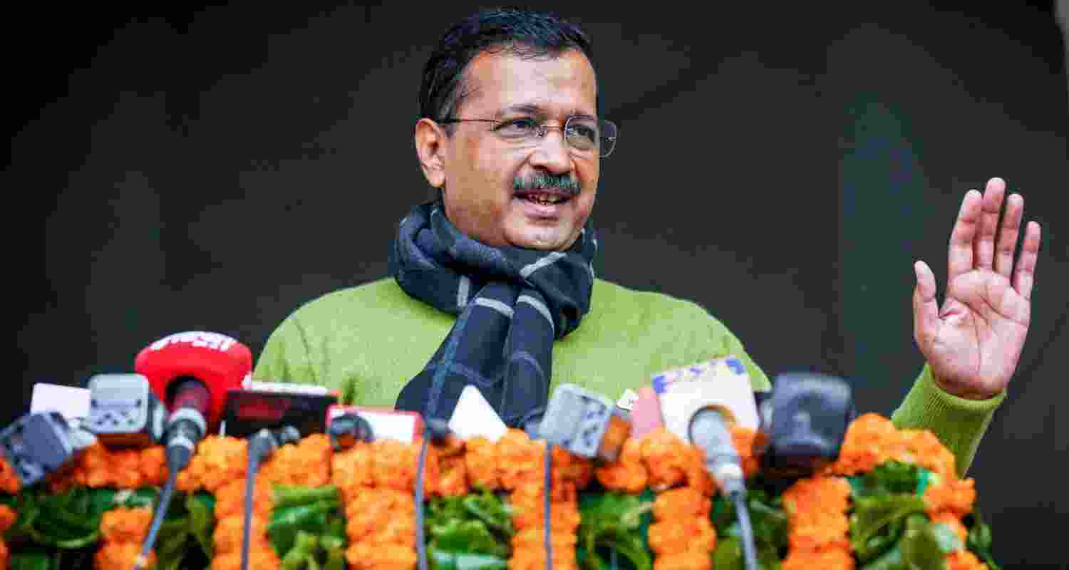 Aam Aadmi Party national coordinator Arvind Kejriwal.