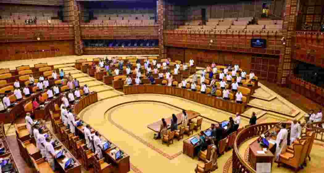 The Kerala Assembly underway. (Image: PTI) 