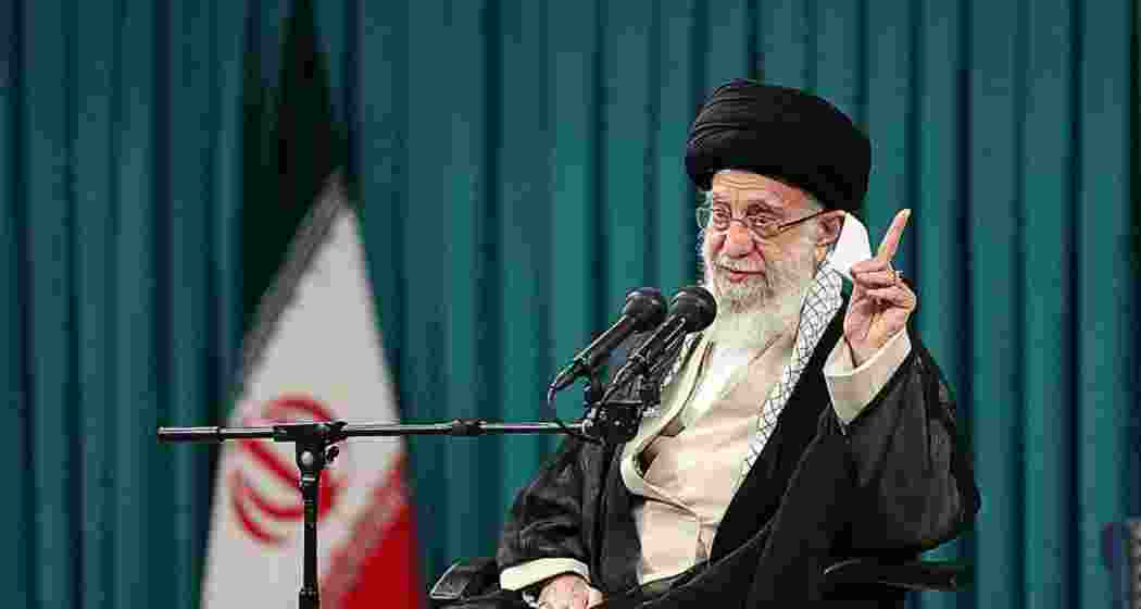 Iran's supreme leader Ayatollah Ali Khamenei.