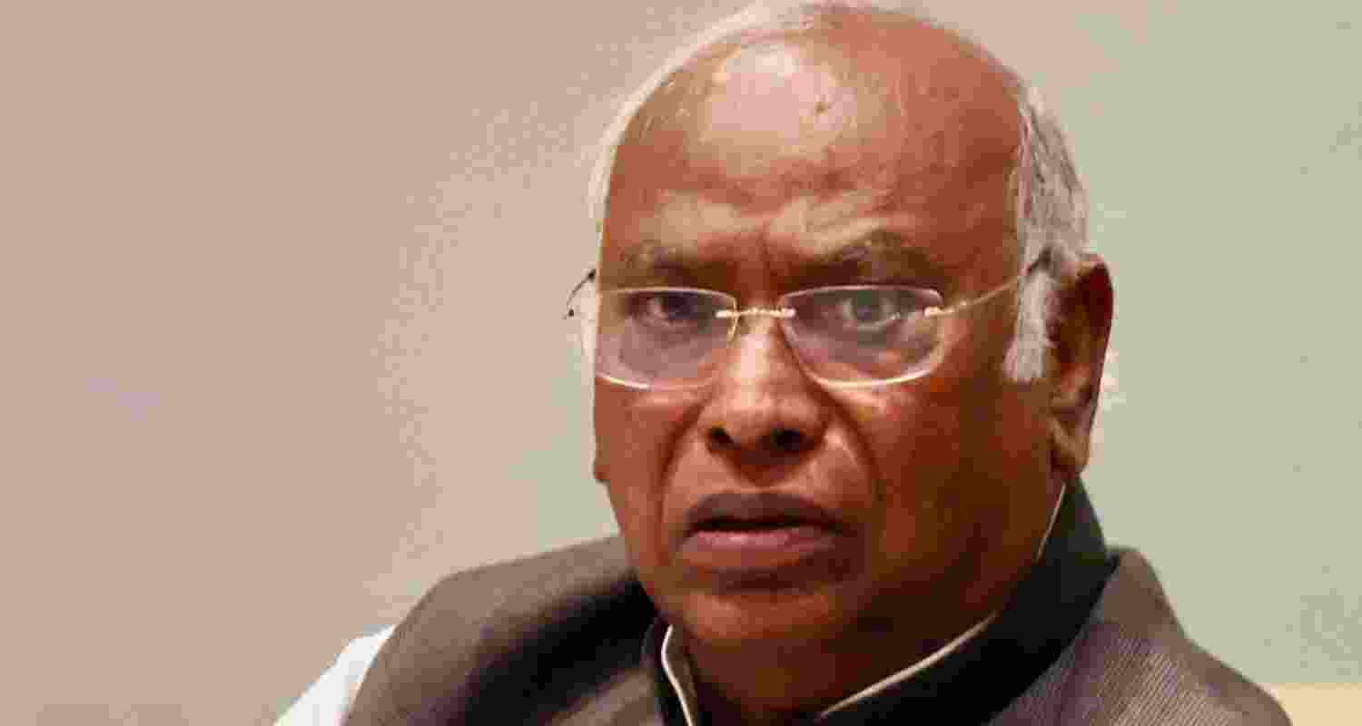 Congress president Mallikarjun Kharge. Image: X