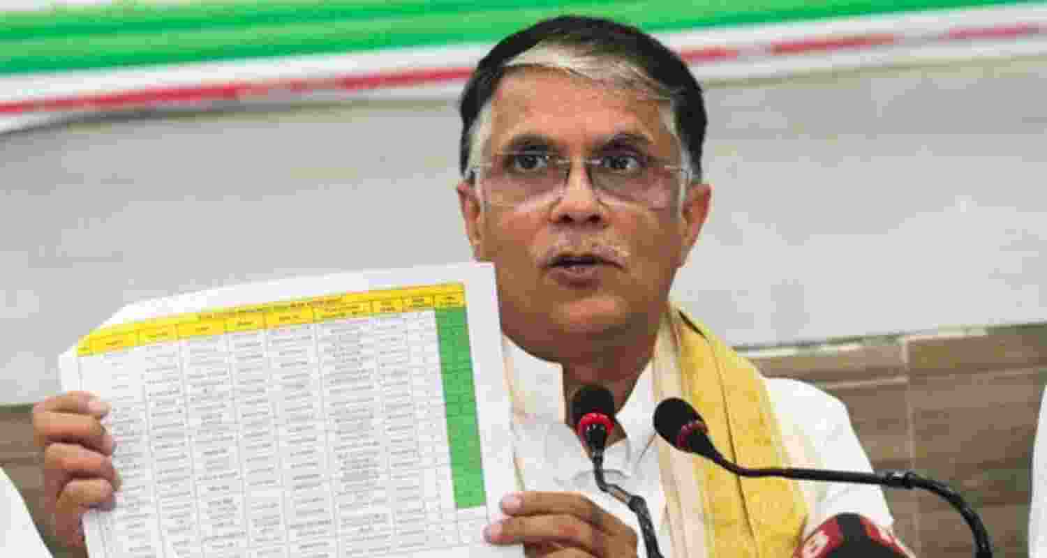 BJP’s Amit Malviya alleges Congress spokesperson Pawan Khera holds two EPIC numbers.