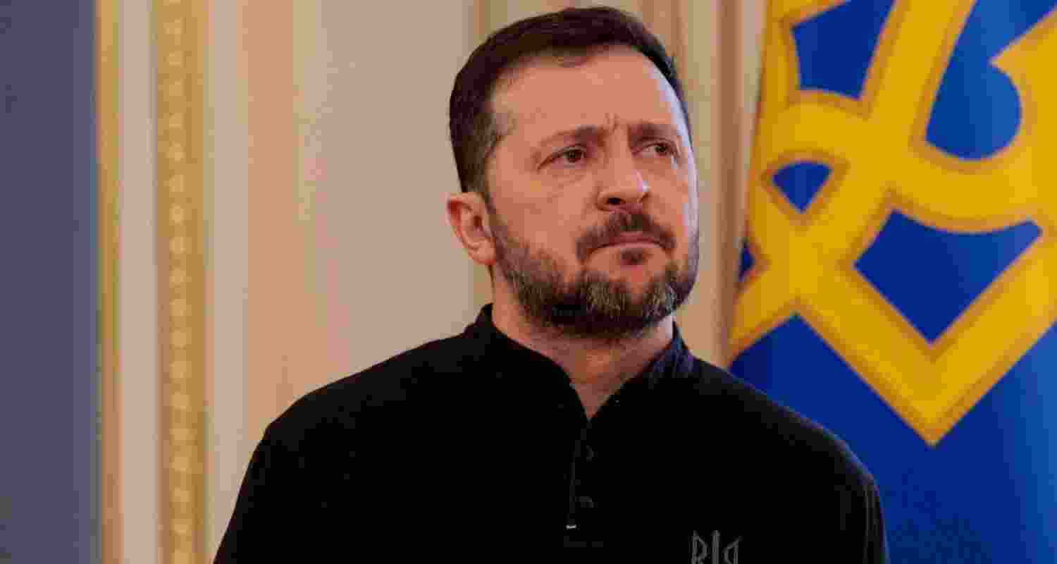 Ukrainian President Volodymyr Zelenskyy.
