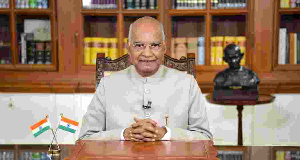 File photo of former President Ram Nath Kovind. (PTI)