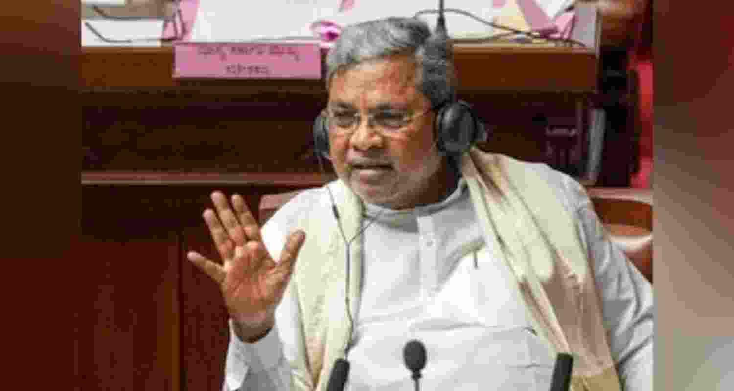 Karnataka Chief Minister Siddaramaiah - file image. 