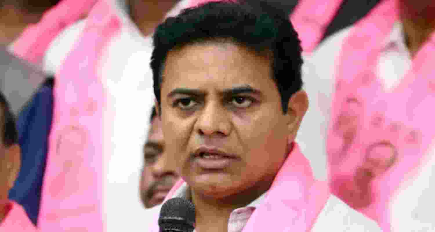 Bharat Rashtra Samithi (BRS) working president KT Rama Rao.