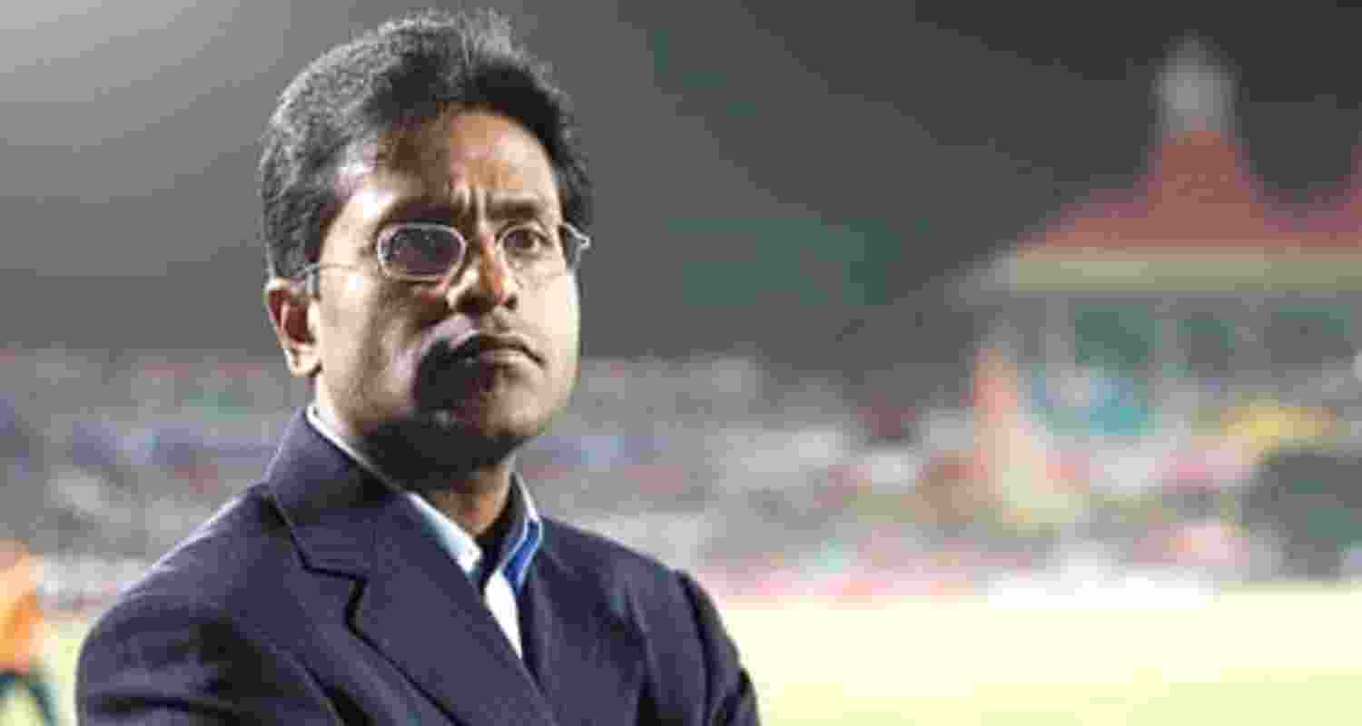 Lalit Modi, the founder and architect of franchise cricket in India.